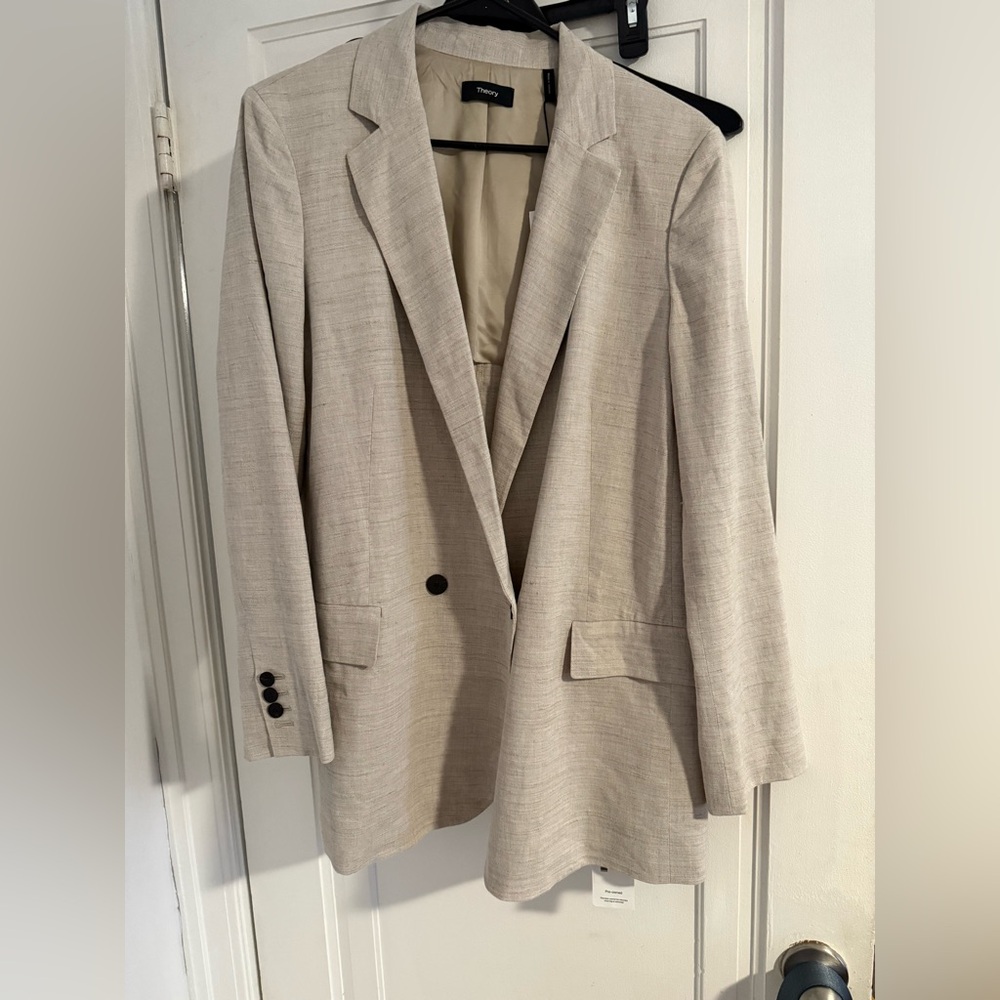 Theory 2 pieces Double Breasted Boy Jacket and bottoms - Picture 4 of 16